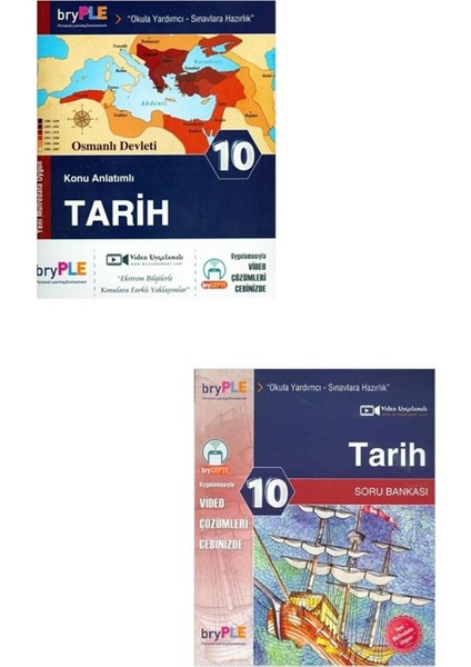 10. Sınıf Tarih Konu Anlatımlı - Tarih Soru Bankası 2'li Set