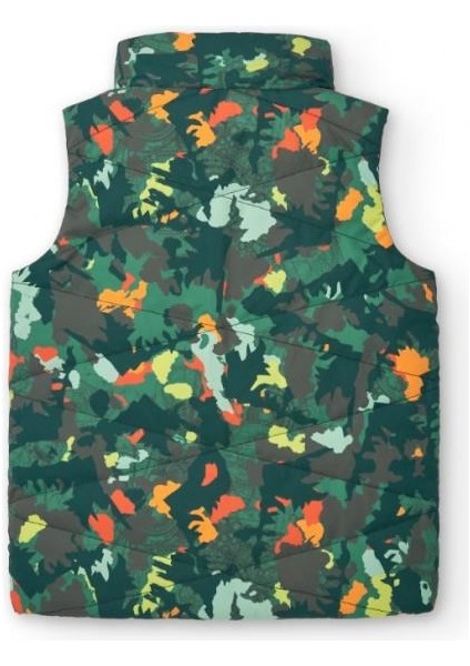 Fermuarlı Çift Taraflı Erkek Yelek - Yeşil fırsatları