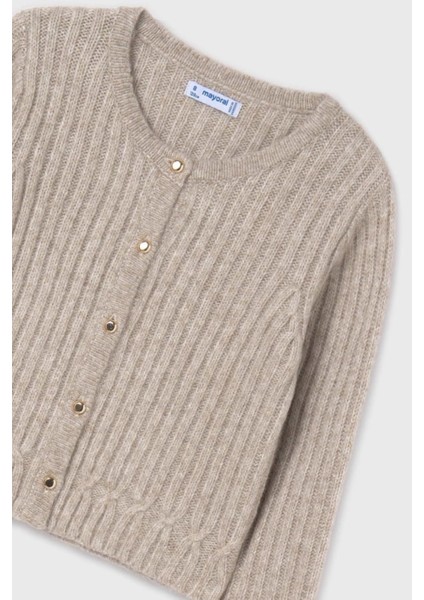 Örme Kız Hırka - Bej indirimleri