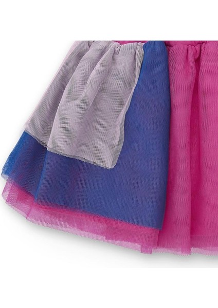 Tüllü Kız Etek - Pembe