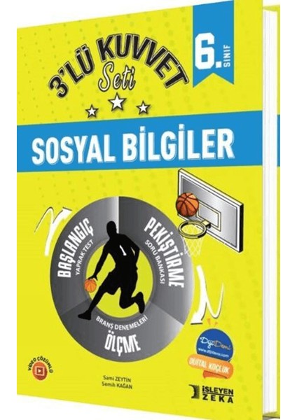 6. Sınıf Sosyal Bilgiler 3'lü Kuvvet Serisi Seti