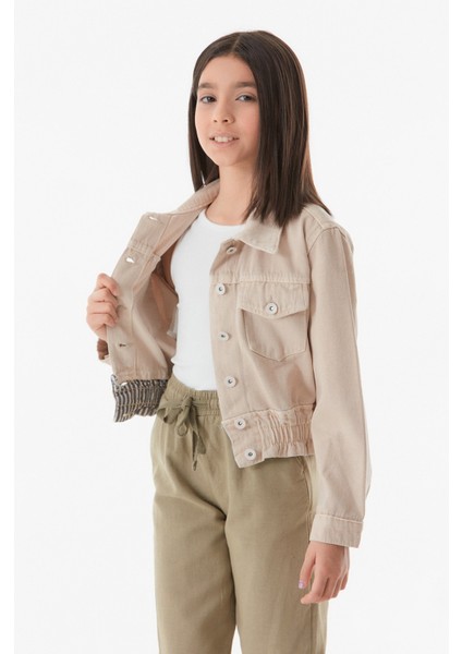 Beli Lastikli Cepli Kız Çocuk Ceket fiyatları