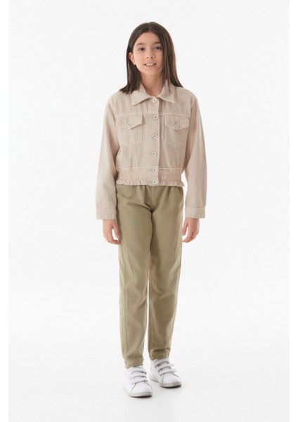 Beli Lastikli Cepli Kız Çocuk Ceket modelleri