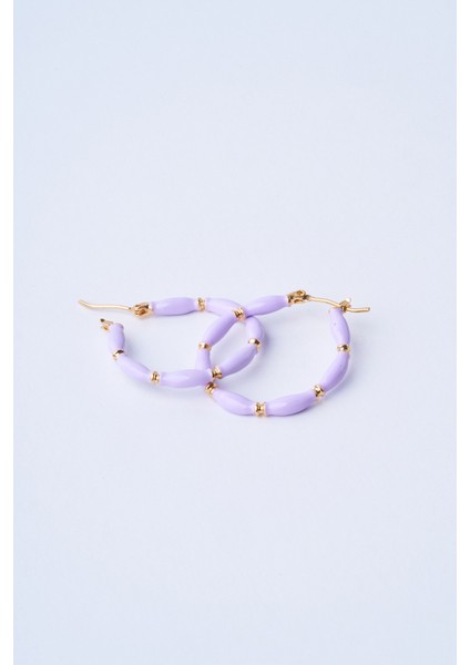 Lilac Bean Küpe