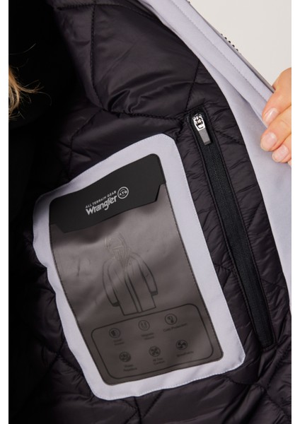 All Terrain Gear Relaxed Fit Geniş Kesim Kapüşonlu Açık Gri Parka Ceket indirimleri
