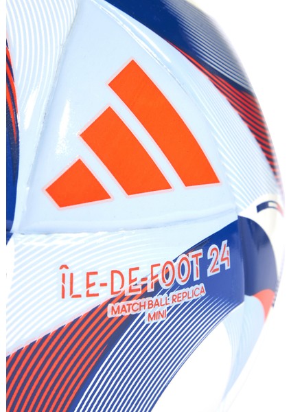 OLYMPICS24 Mini Futbol Topu Dış Mekan Kullanımı İçin Özel Tasarım Mavi-Beyaz fiyatları