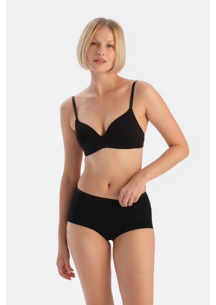 Siyah 5141KC Dikişsiz Korse Etkili Külot fırsatları