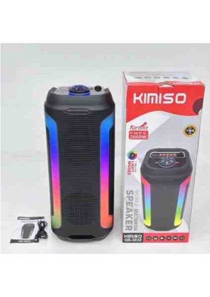 QS-3632 Karaoke Bluetooth Hoparlör
