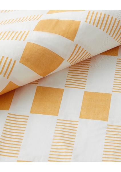 Retro Art Kağıt 20'li Kağıt Peçete Sarı modelleri