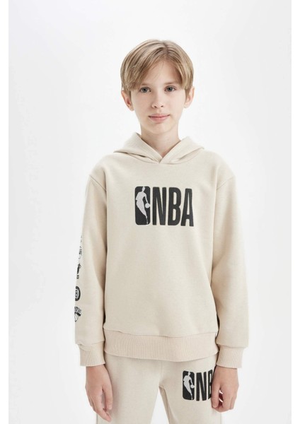 Erkek Çocuk NBA Current Teams Bisiklet Yaka Sweatshirt D3145A824AU