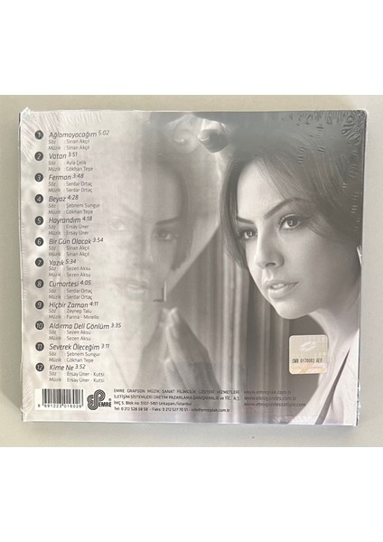 Ebru Gündeş Beyaz CD (Jelatininde Sıfır Orjnal Dönem Baskı Cd) fiyatları