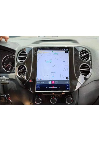 Volkswagen Tıguan（2008-2015） Yıl)4Gb Ram + 64Gb Rom Android Multimedya Sürüm 13 Kablosuz Carplay Navigasyon 9.7 Inç Ekran Çerçeveli ve arka görüş kameralı modelleri
