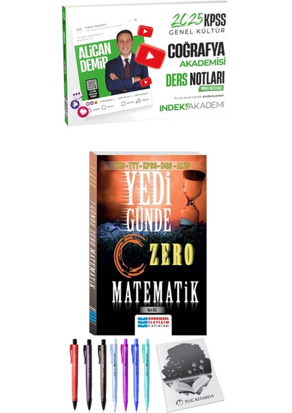 Yedi Günde Zero Matematik - 2025 Kpss Coğrafya Akademisi Video Ders Notları