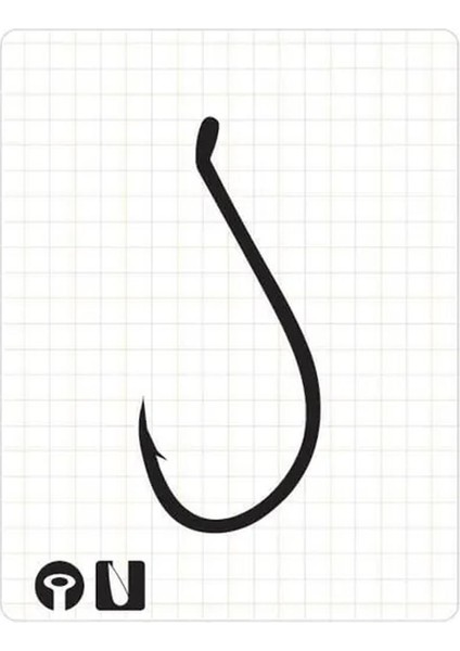 6307 Fudo Beak Teflon Iğne 5/0 No 4 Adet