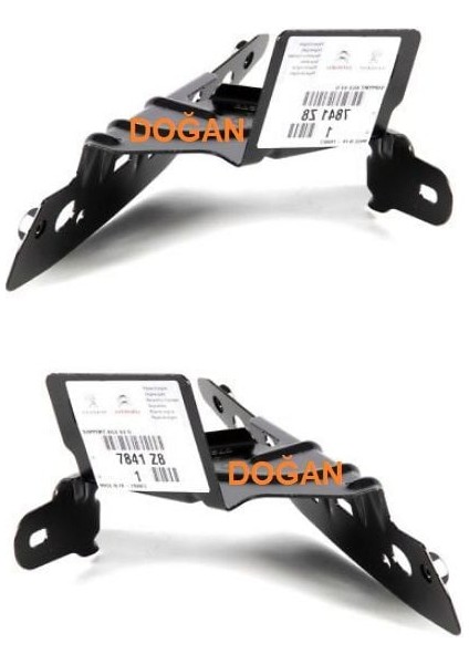 Cıtroen - Ön Çamurluk Bağlantı Braketi Sağ C3 2009- - 7841Z8/7481Aj