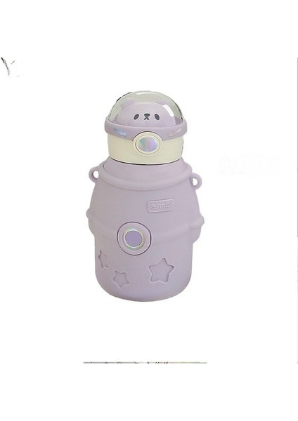 Astronot Çocuk Çelik Matara Matara Suluk 500ML (Yurt Dışından)