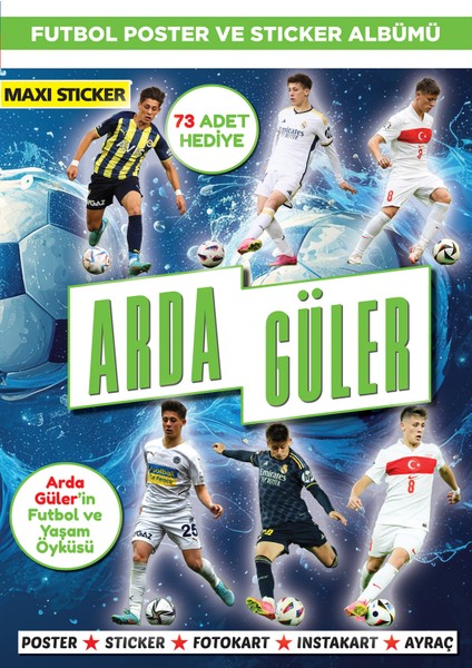 Arda Güler Poster ve Sticker Albümü 004