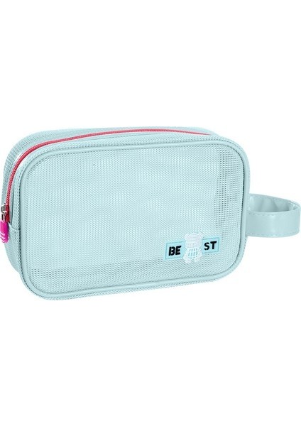 Örgü Tatil Taşınabilir Saklama Çantası, Iş Gezisi, Yarı Saydam Kozmetik Çantası, Örgü Plaj Ç (Yurt Dışından)