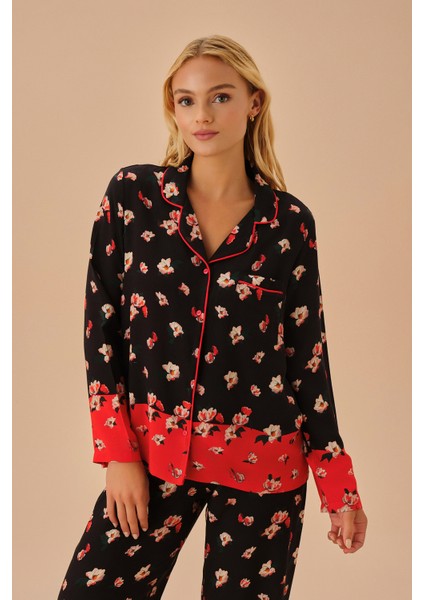 Fiesta Gömlek Yaka Pijama Takımı modelleri