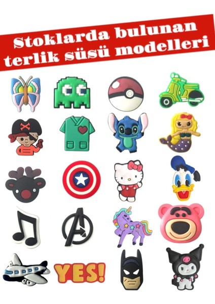 Crocs Terlik Süsü 20'li Paket