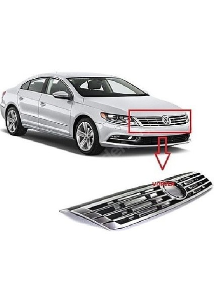 - Ön Panjur Passat Cc 2013- - 3C8853653A / 3C8853651A