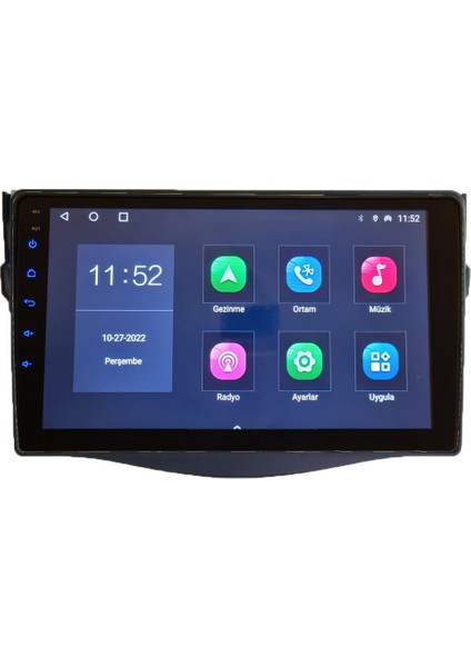 Toyota Rav4 Android Kablosuz Carplay Navigasyon Multimedya 9 Inch Ekran 2 Gb Ram 32 Gb Rom