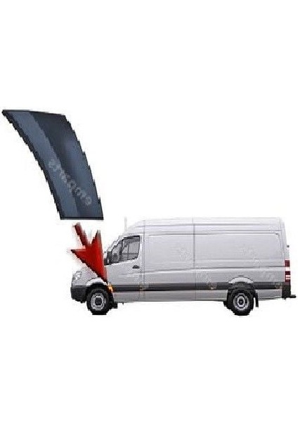 - Ön Çamurluk Kaplaması Sol Sprinter 2006- - 9066902562 / 9066904782