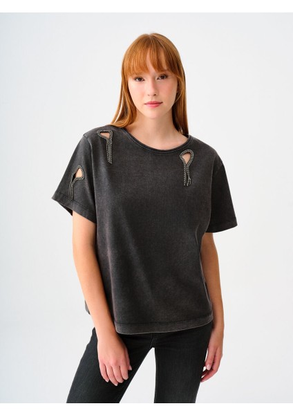 Regular Fit Kadın Tshirt K.kol