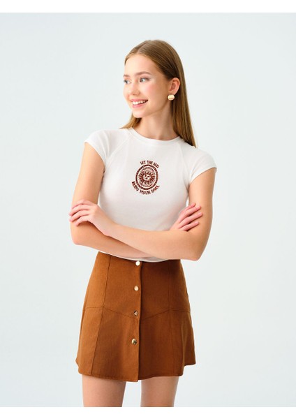 Fitted Kadın Tshirt K.kol