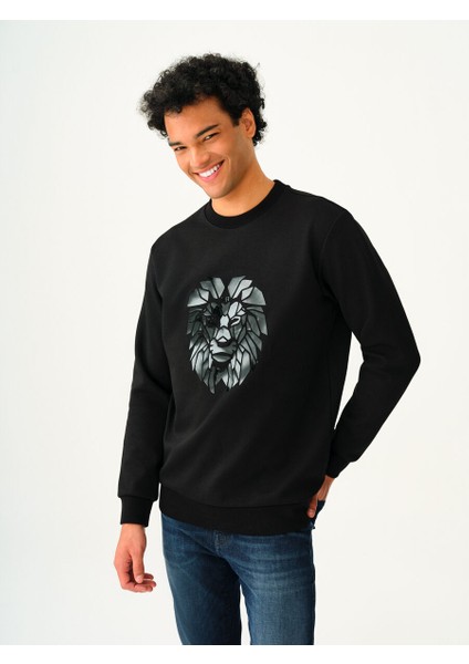 Regular Fit Erkek Sweatshirt