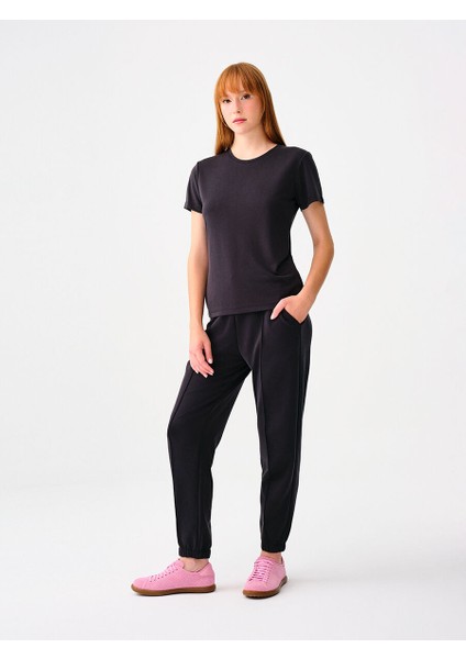 Slim Fit Kadın Tshirt K.kol