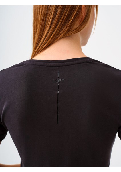 Slim Fit Kadın Tshirt K.kol
