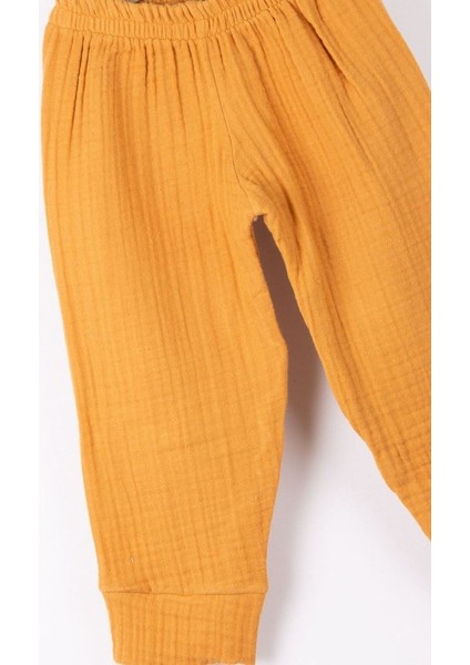 Bebek Müslin Beli Lastikli Pantolon Pamuk BNL-0014 fiyatları