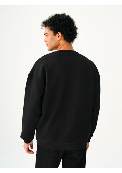 Oversize Erkek Sweatshirt