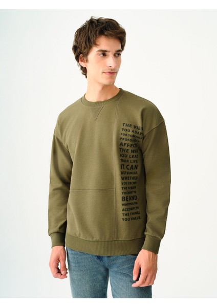 Oversize Erkek Sweatshirt