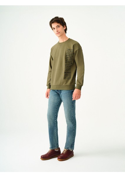 Oversize Erkek Sweatshirt