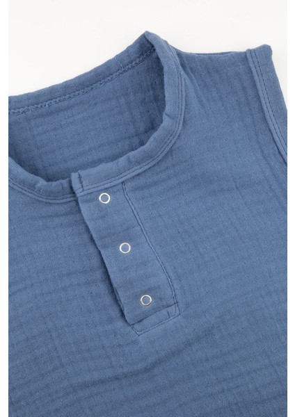 Bebek Müslin Çıtçıtlı Body Pamuk BNL-0007