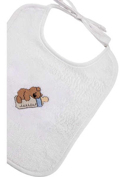 Nakışlı 3 Adet Desenli Bebek Aktivite Mama Önlüğü BNL-0019