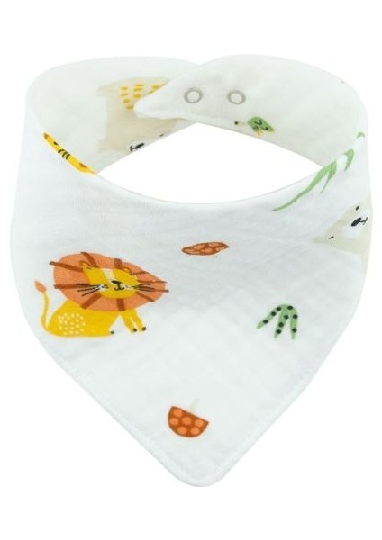 Bebek Müslin Önlük 4 Katlı %100 Pamuk BNL-0022