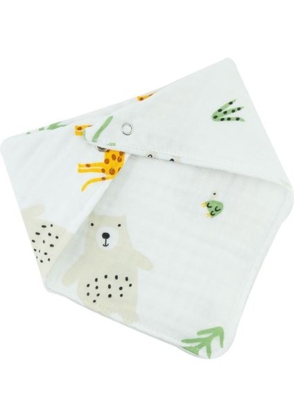 Bebek Müslin Önlük 4 Katlı %100 Pamuk BNL-0022