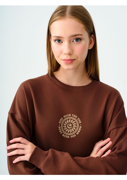 Oversize Kadın Sweatshirt