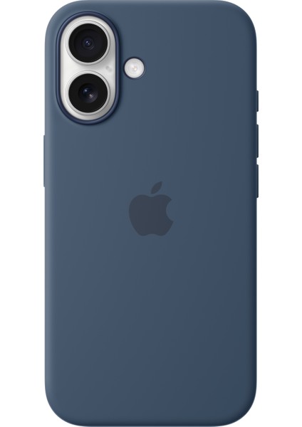 iPhone 16 Silicone Case With Magsafe - Denim