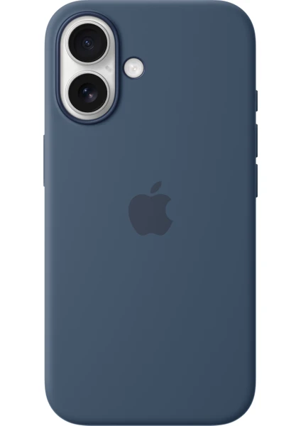 iPhone 16 Silicone Case With Magsafe - Denim