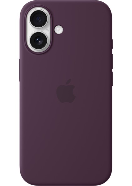 iPhone 16 Silicone Case With Magsafe - Plum