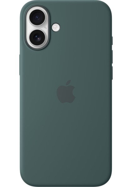 iPhone 16 Plus Silicone Case With Magsafe - Lake Green