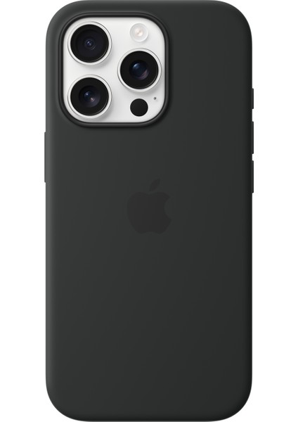 iPhone 16 Pro Silicone Case With Magsafe - Black