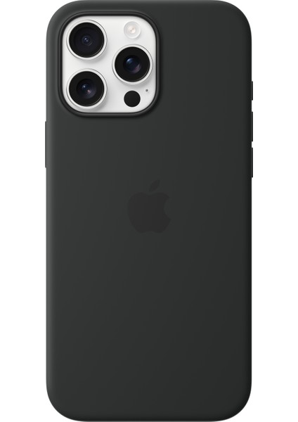 iPhone 16 Pro Max Silicone Case With Magsafe - Black