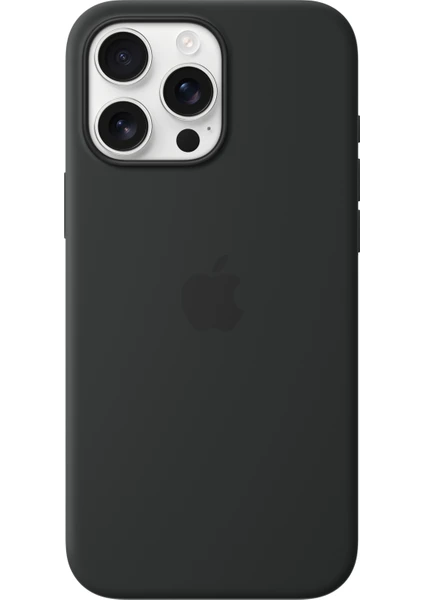 iPhone 16 Pro Max Silicone Case With Magsafe - Black