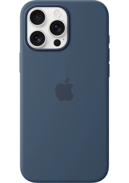 iPhone 16 Pro Max Silicone Case With Magsafe - Denim