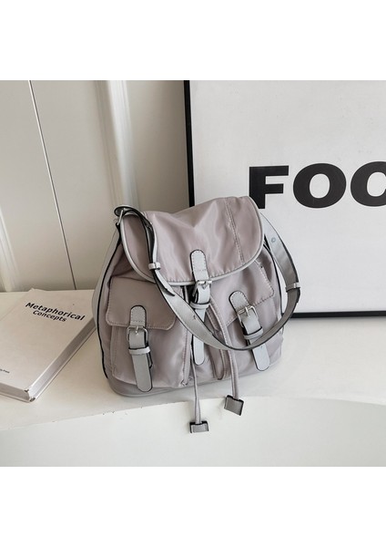 Kadınlar Için Kore Tarzı Hafif ve Basit Omuz Çantası 2024 Yeni Açık Hava Seyahat Çantası Çok Cepli Büyük Kapasiteli Koltuk Altı Çantası (Yurt Dışından)